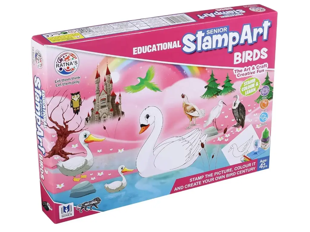 STAMP ART BIRDS