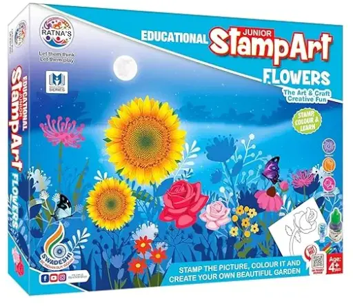 STAMP ART FLOWERS