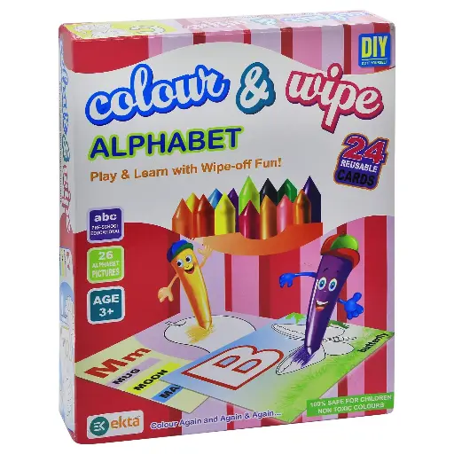 COLOUR N WIPE ALPHABET